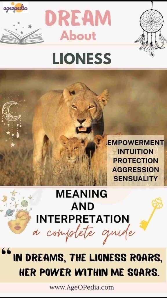 Dream about Lioness: Biblical & Spiritual meaning, interpretation, good or bad