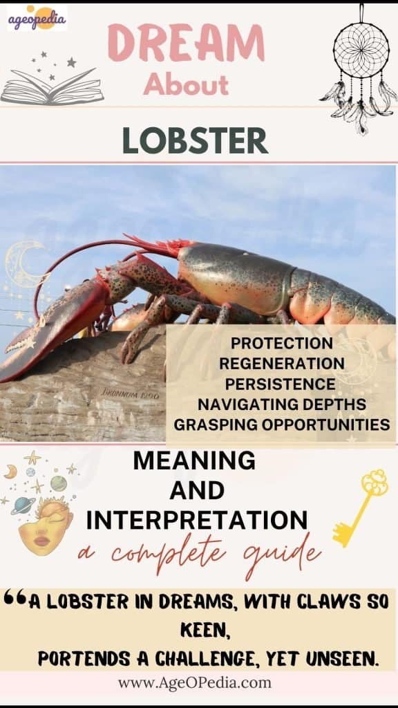 Dream about Lobster: Biblical & Spiritual meaning, interpretation, good or bad