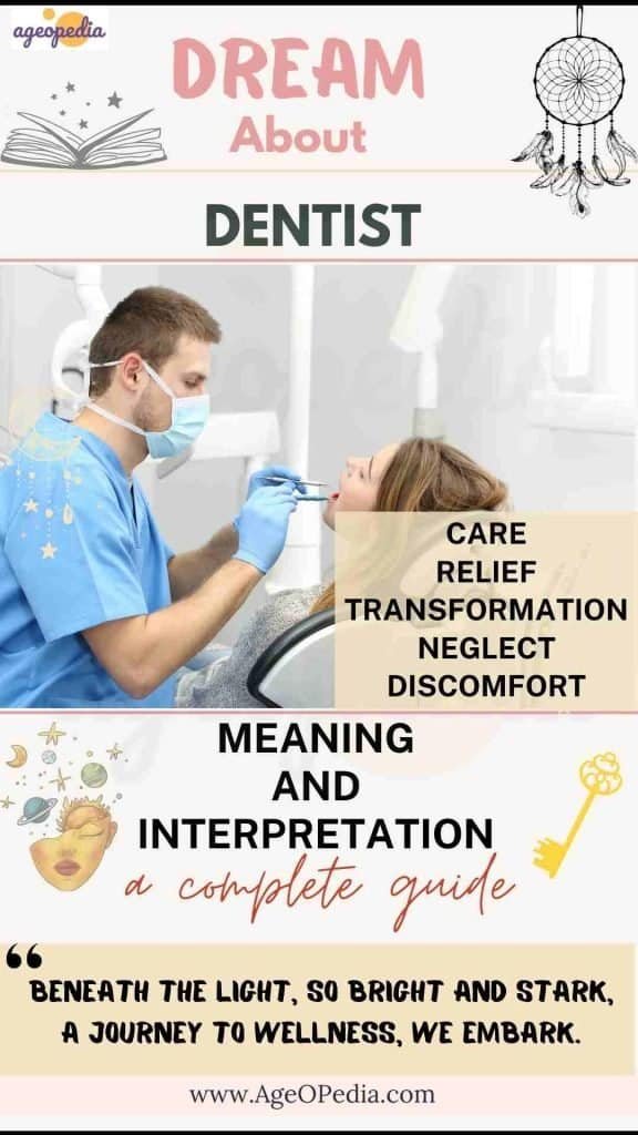 Dream about Dentist: Biblical & Spiritual meaning, interpretation, good or bad