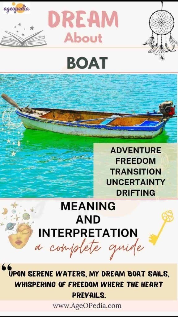 Dream about a Boat: Biblical & Spiritual meaning, interpretation, good or bad